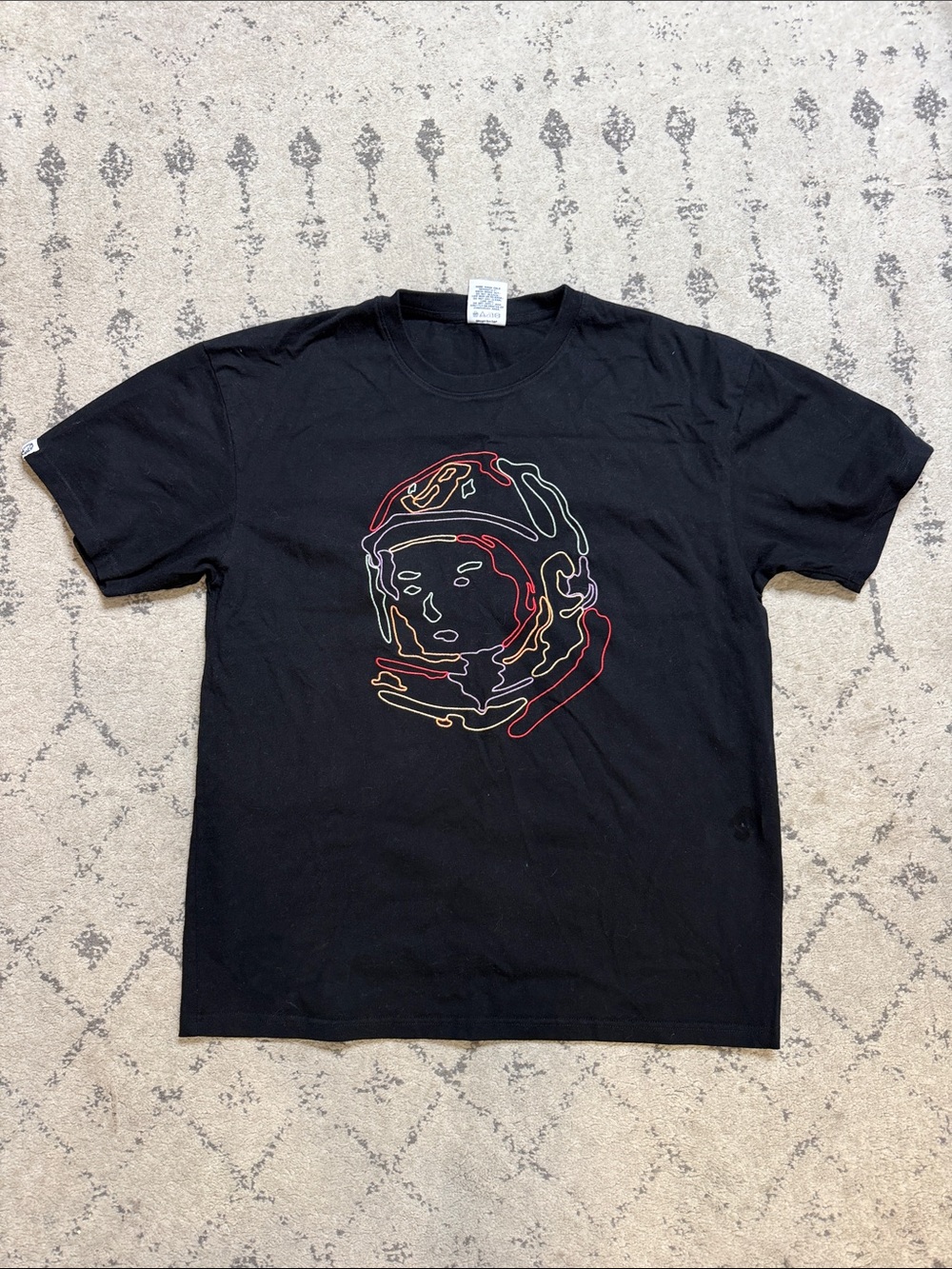 BBC spacetime scribble spaceman tshirt